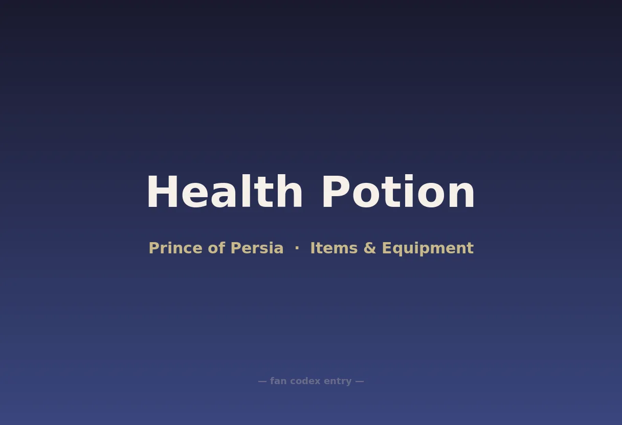 Health Potion