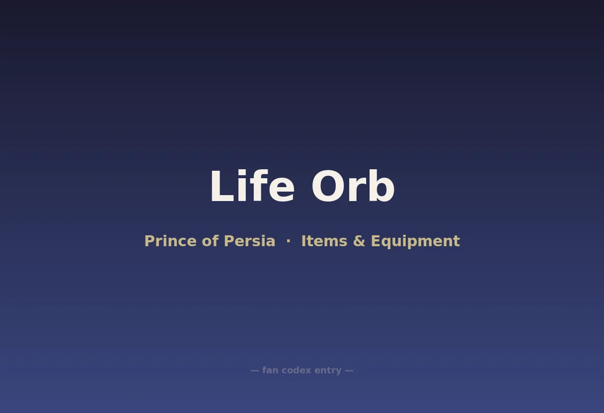 Life Orb