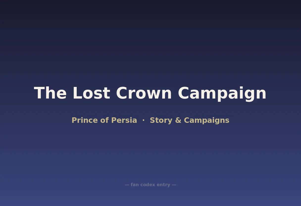 The Lost Crown Campaign
