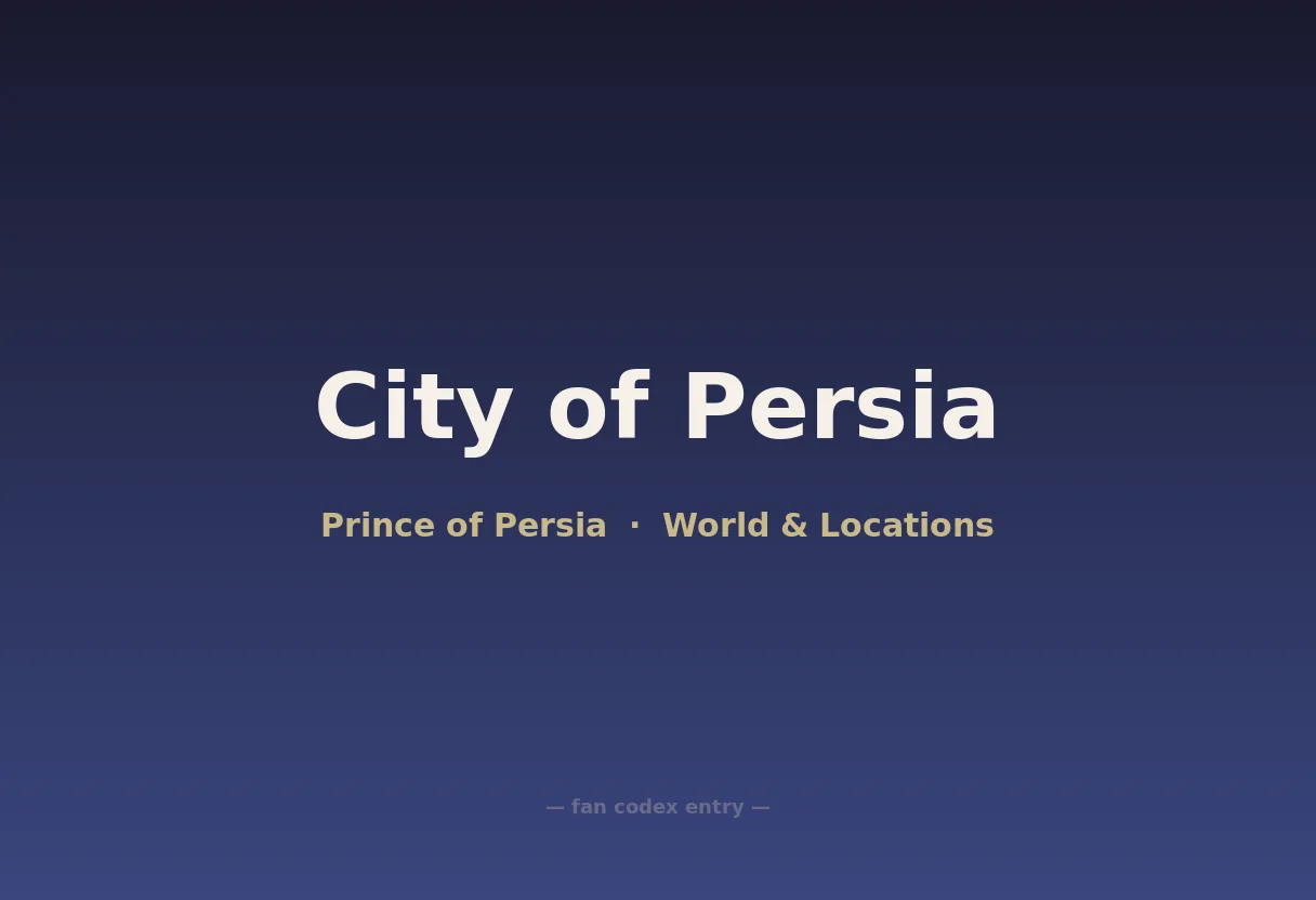 City of Persia